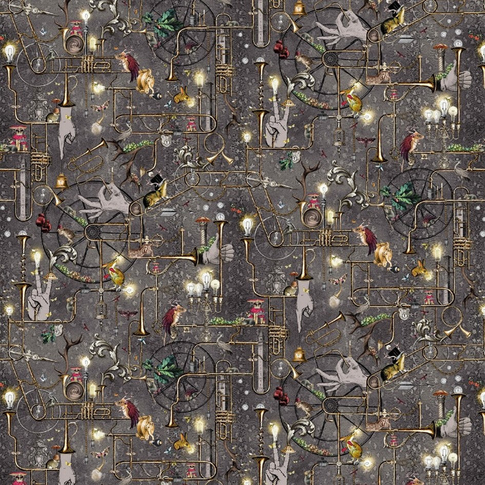 Santorus Wallpaper - Orchestral Revolution - Slate-Santorus-Beaumonde