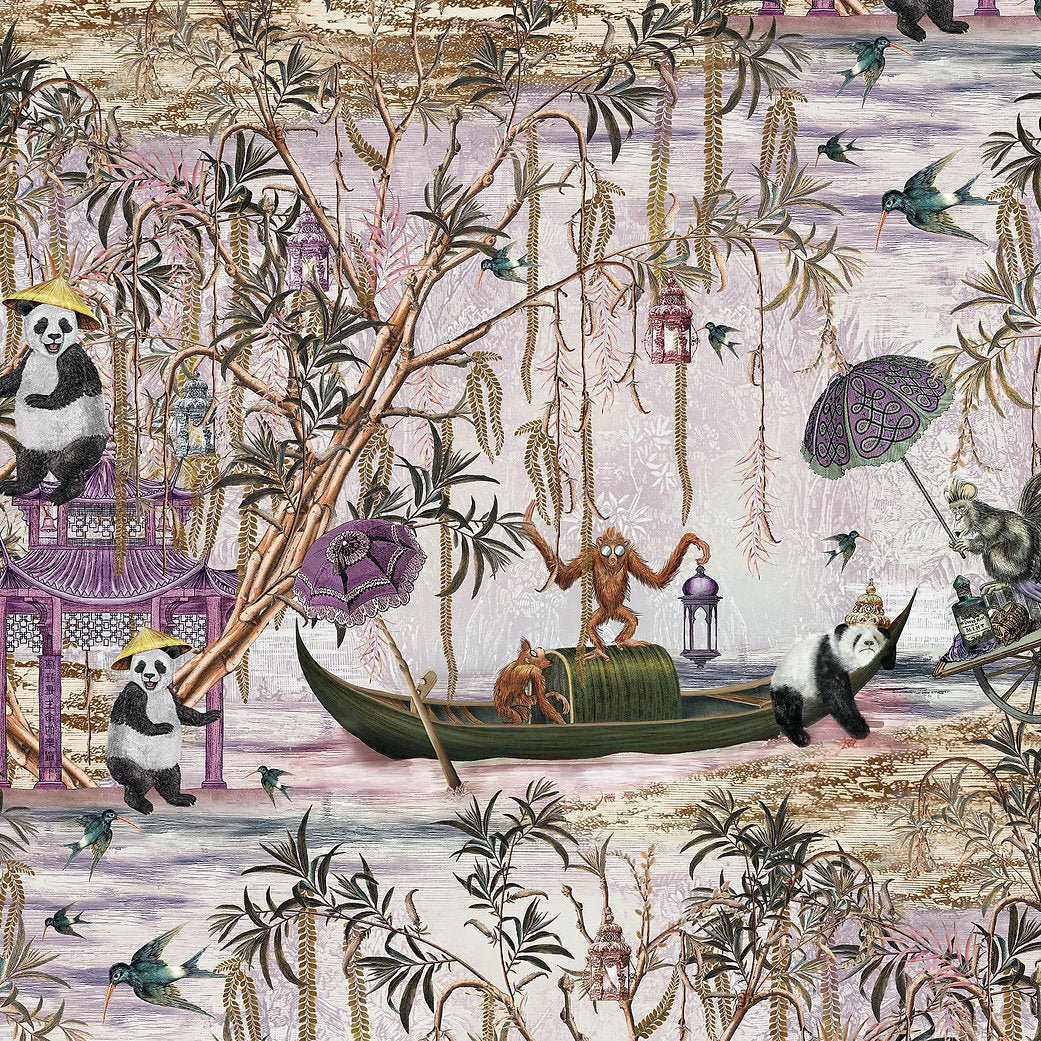 Santorus Wallpaper - Pandamonium - Blossom-Santorus-Beaumonde