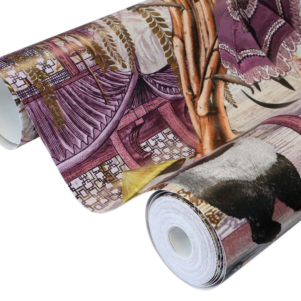 Santorus Wallpaper - Pandamonium - Blossom-Santorus-Beaumonde