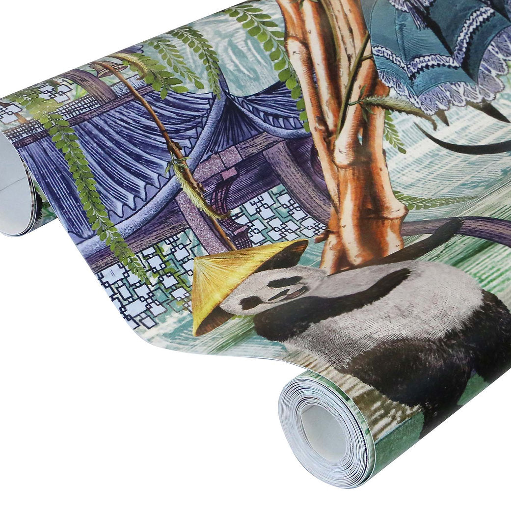 Santorus Wallpaper - Pandamonium - Willow-Santorus-Beaumonde