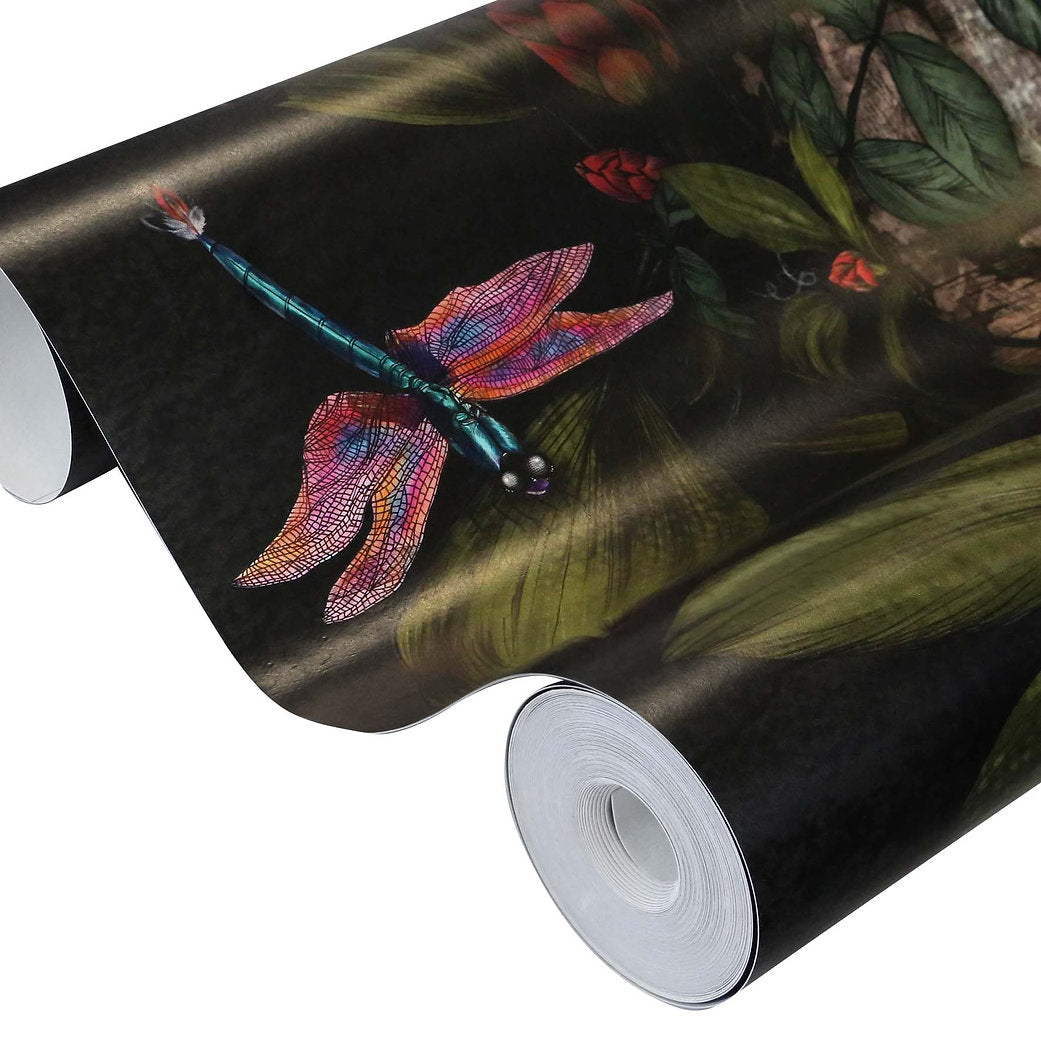 Santorus Wallpaper - The Ravens - Black-Santorus-Beaumonde