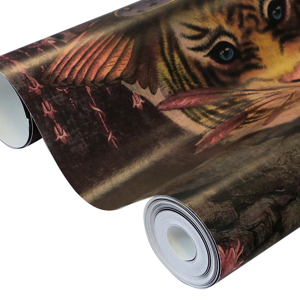 Santorus Wallpaper - Tiger's Teatime - Scarlet-Santorus-Beaumonde