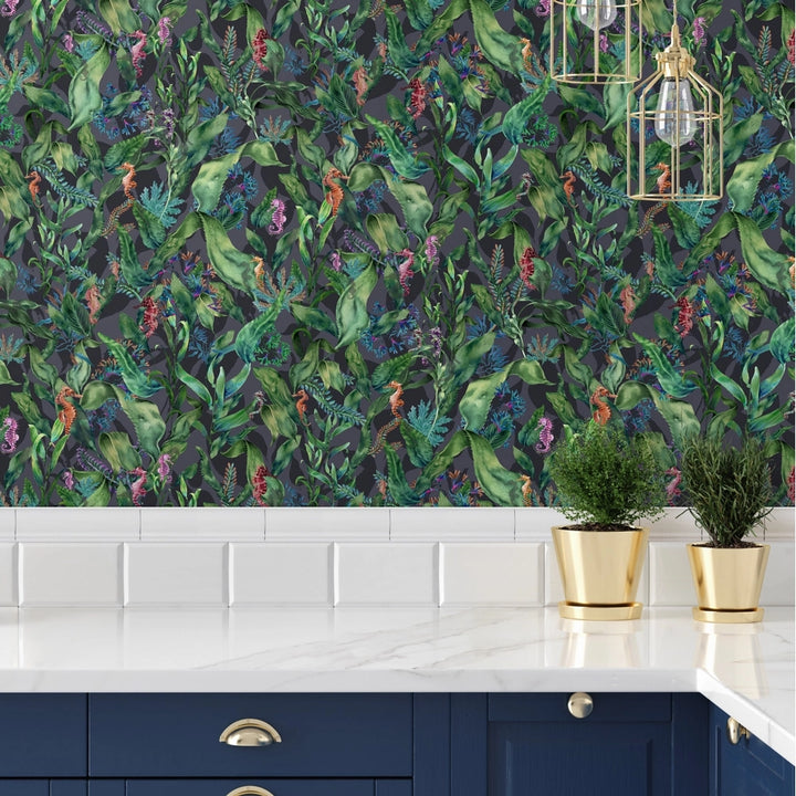 Seahorse Mangrove Wallpaper-Beaumonde