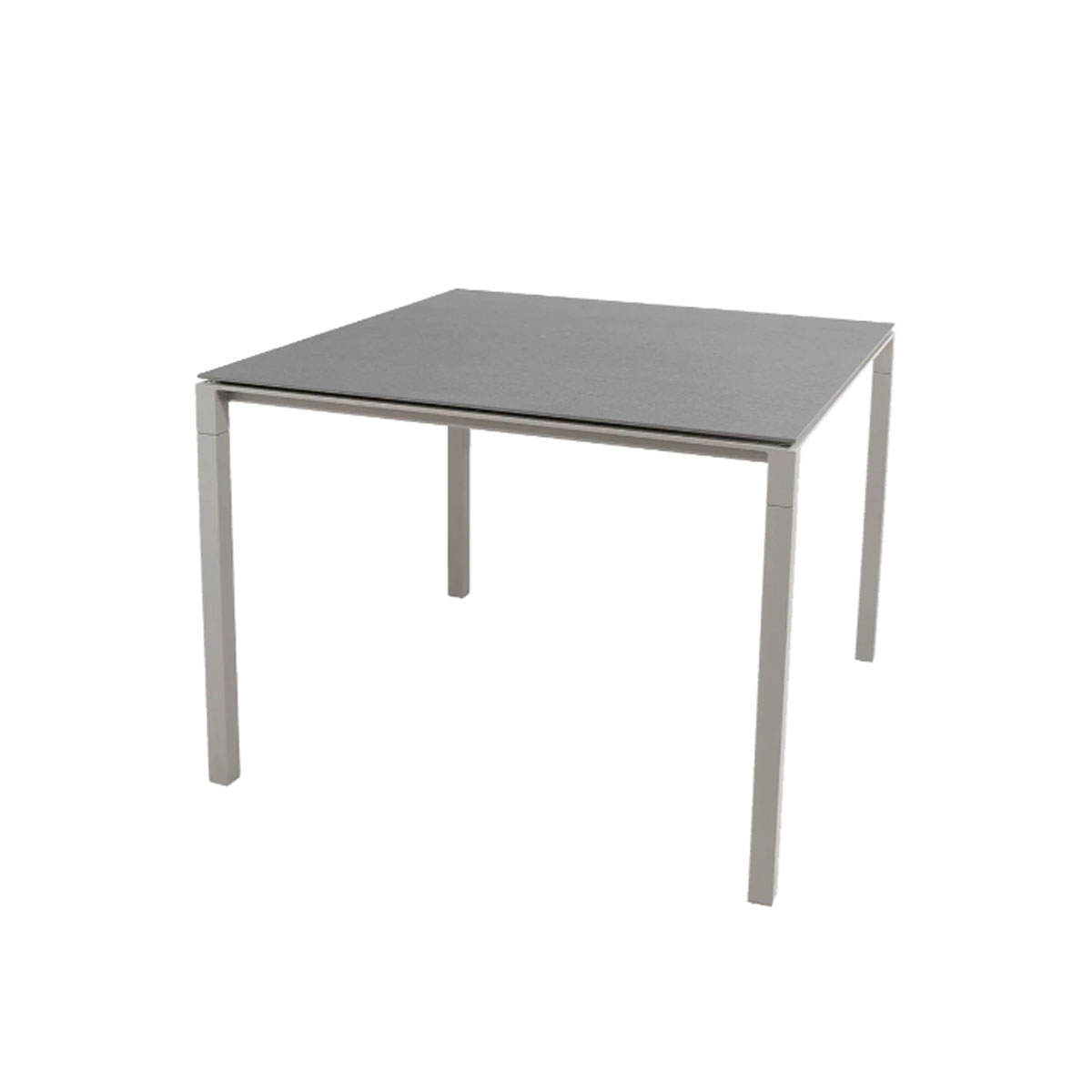 Cane-line Pure dining table, 100x100 cm