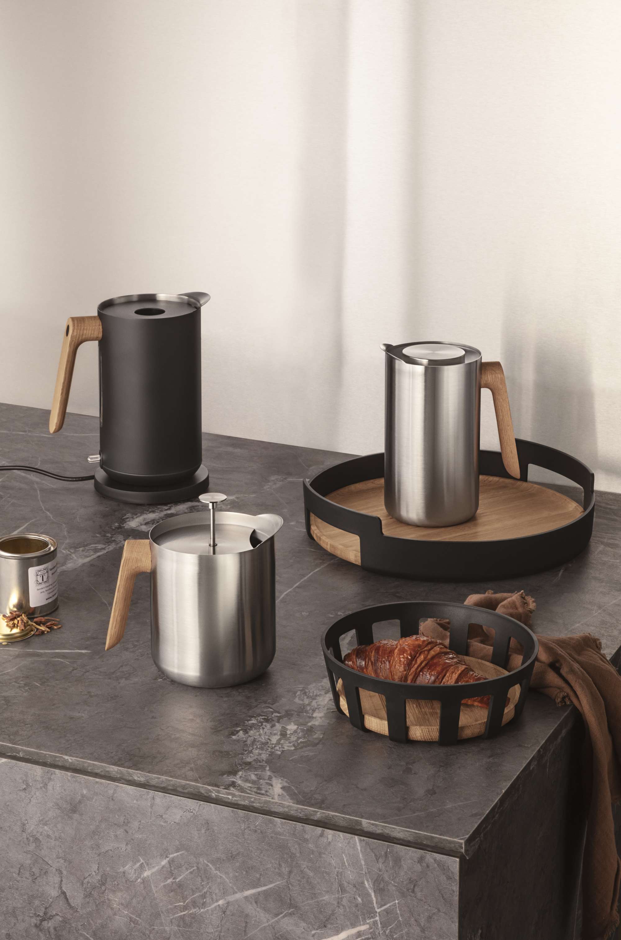 Tea Cafetière 1.0L Nordic Kitchen-Beaumonde