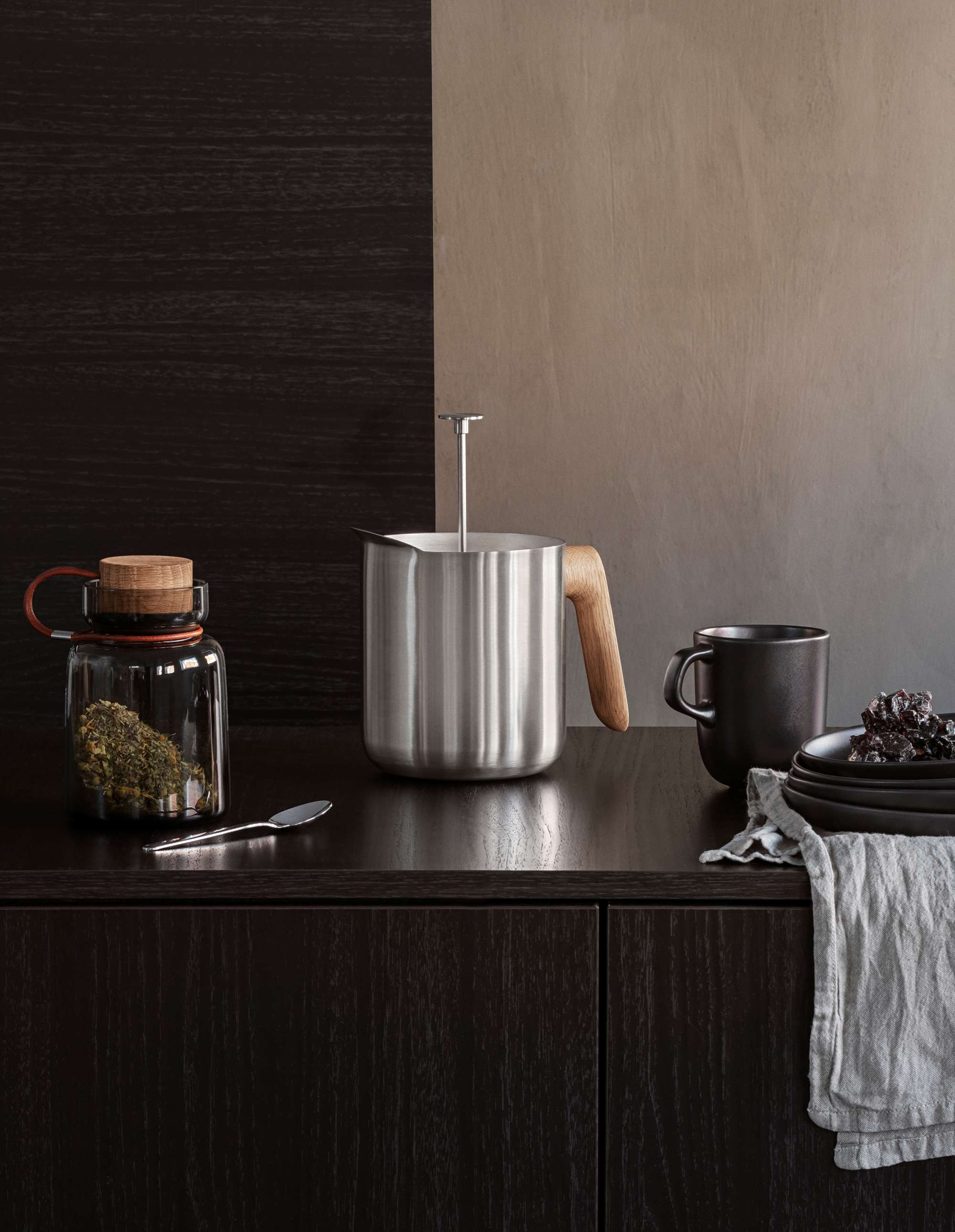 Tea Cafetière 1.0L Nordic Kitchen-Beaumonde