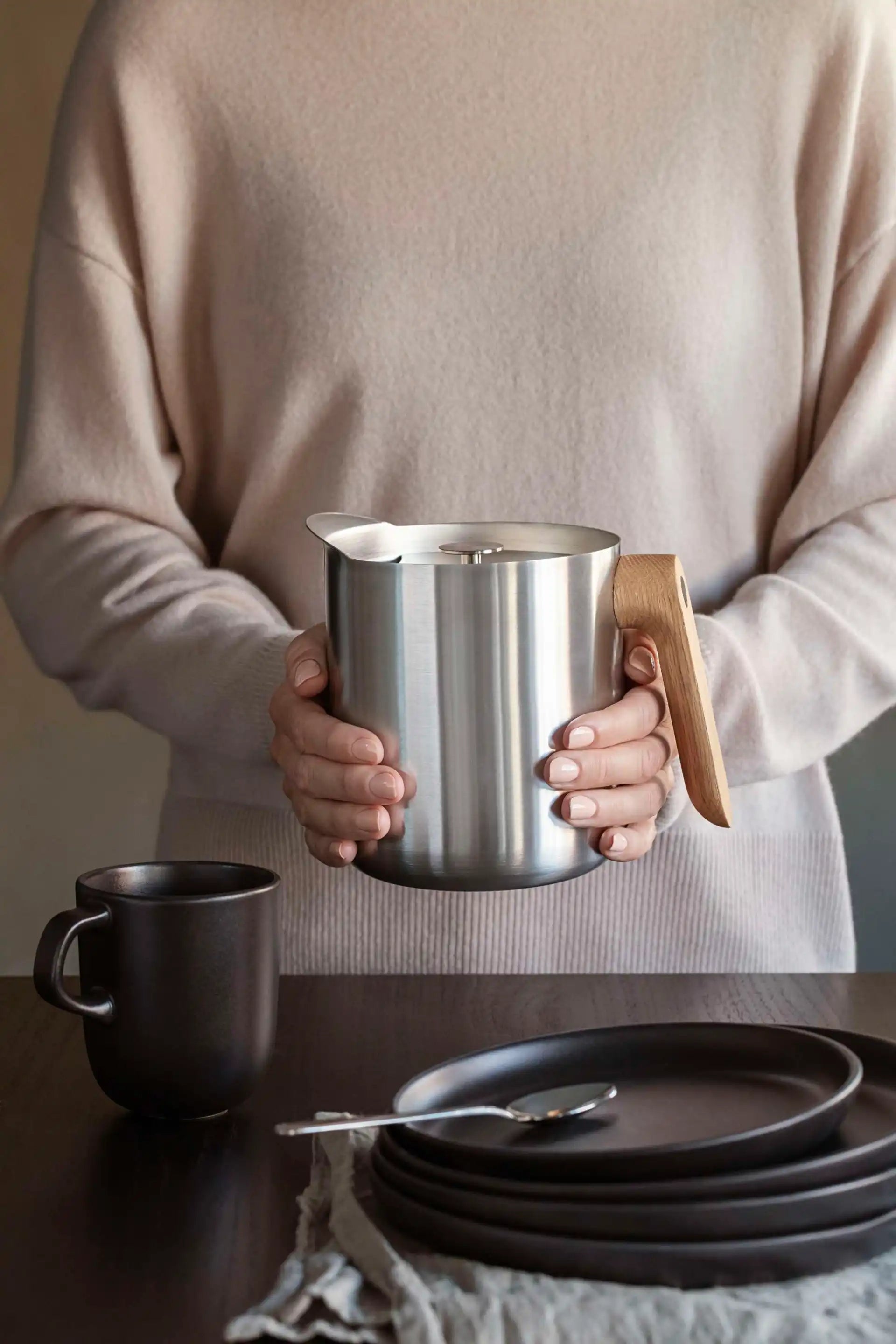 Tea Cafetière 1.0L Nordic Kitchen-Beaumonde