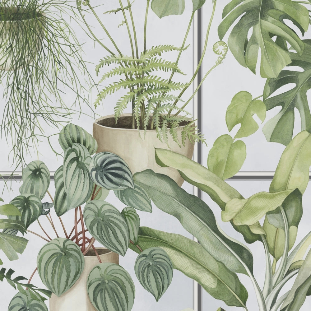 The Green House Wallpaper-Beaumonde