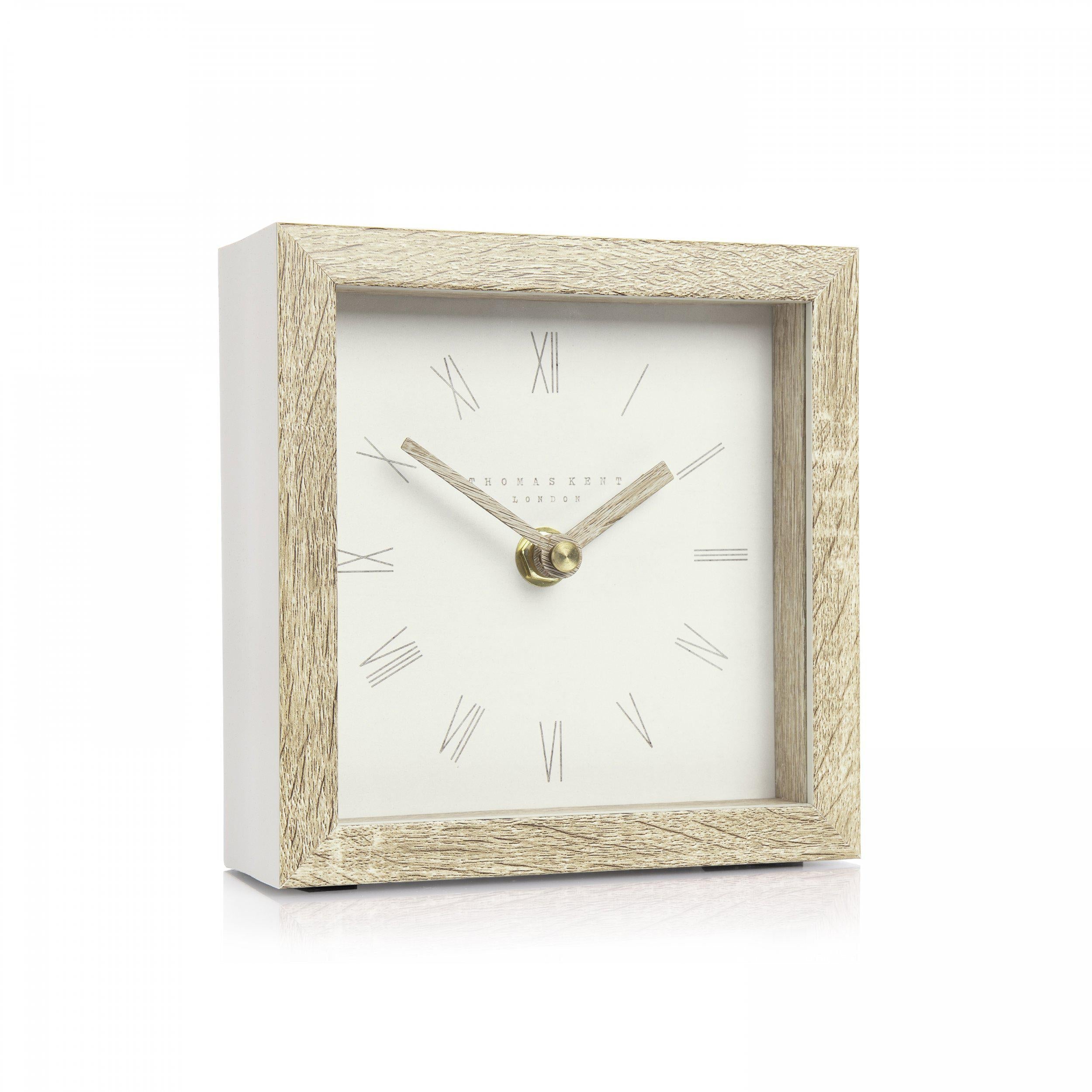 Thomas Kent 5'' Nordic Mantel Clock Tofu-AMC05015-Beaumonde