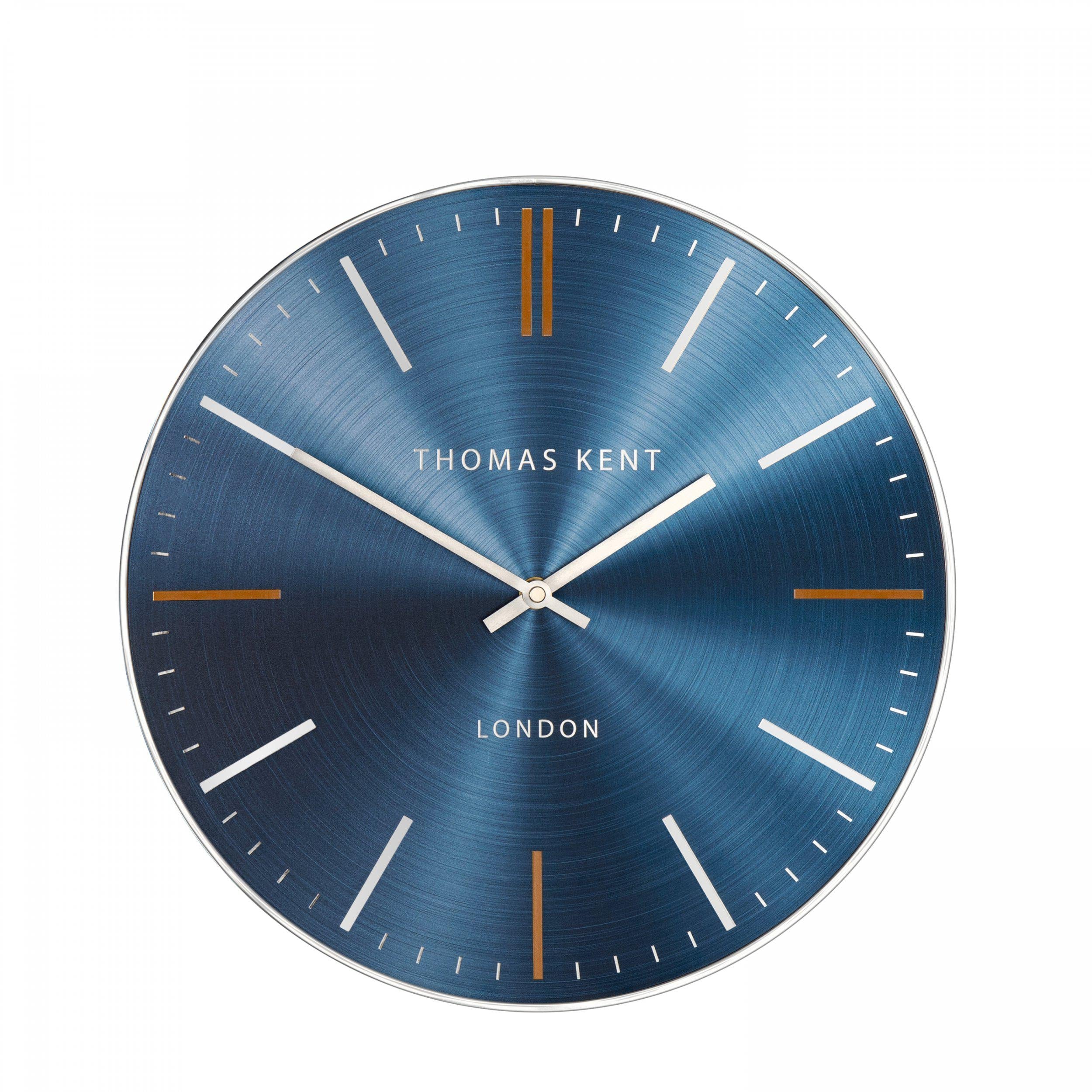 Thomas Kent 14" Bistro Wall Clock Sapphire-AMC14009-Beaumonde