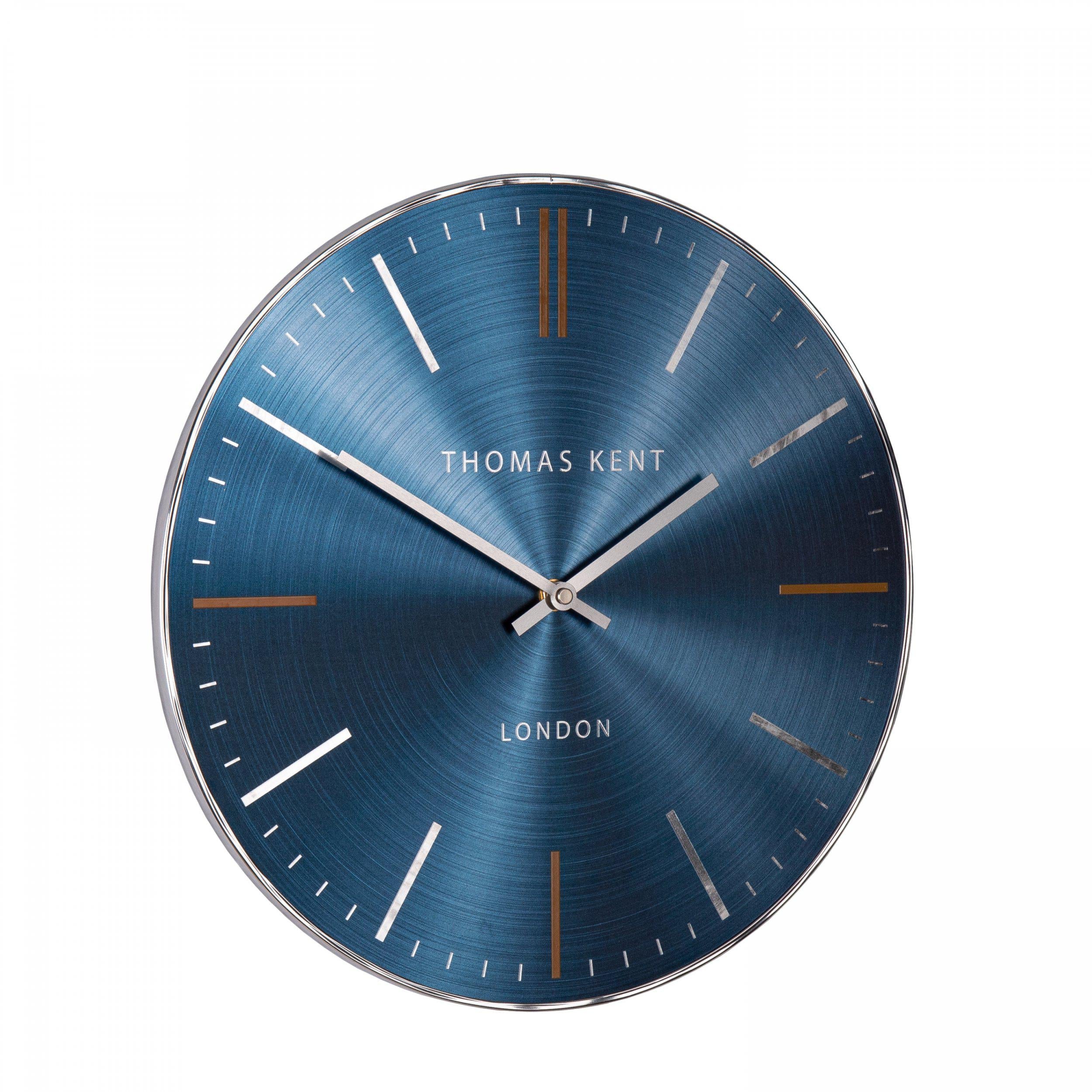 Thomas Kent 14" Bistro Wall Clock Sapphire-AMC14009-Beaumonde