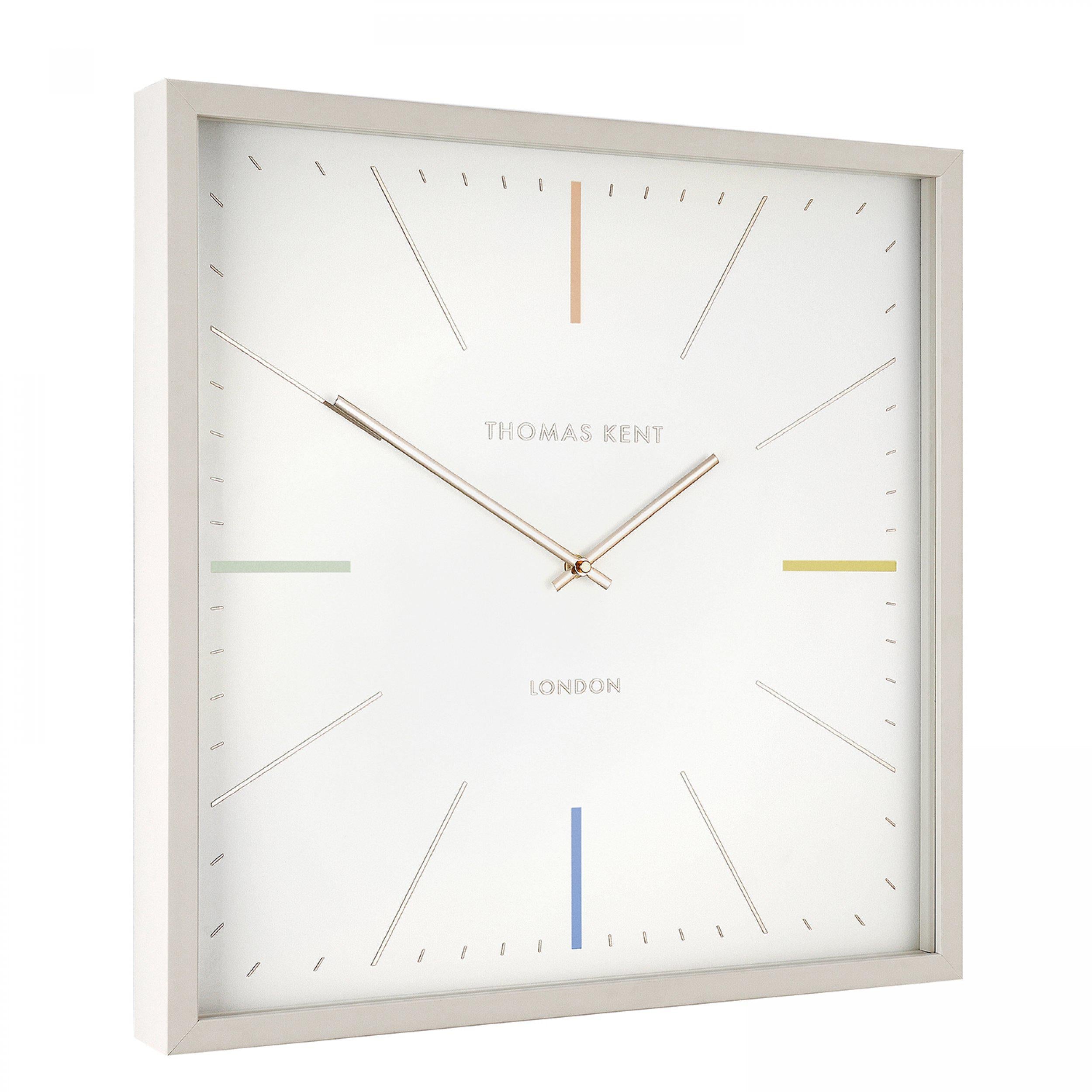 Thomas Kent 50cm Editor Wall Clock Light Grey-AMC20060-Beaumonde