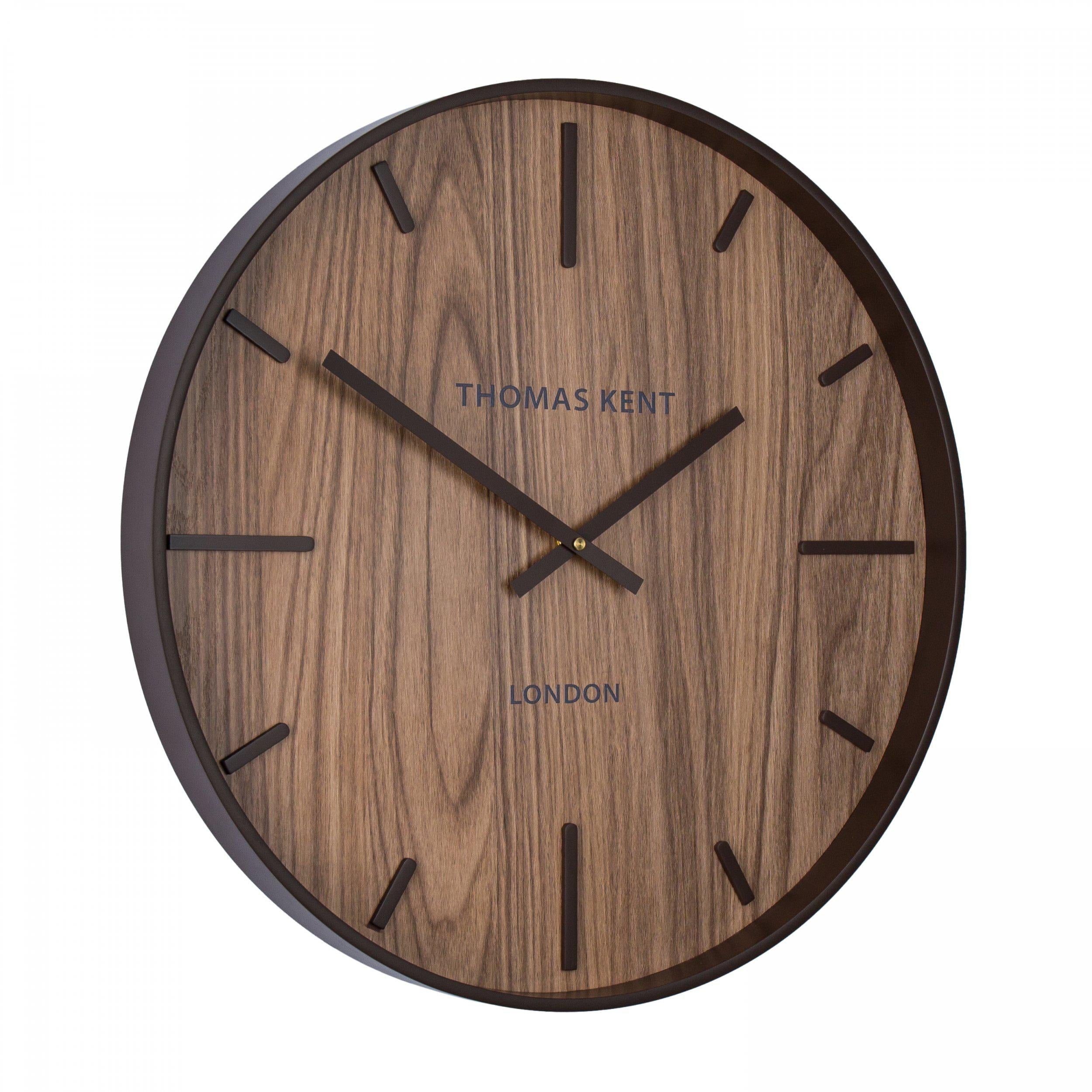 Thomas Kent 50cm Woodstock Wall Clock Elm-AMC20083-Beaumonde