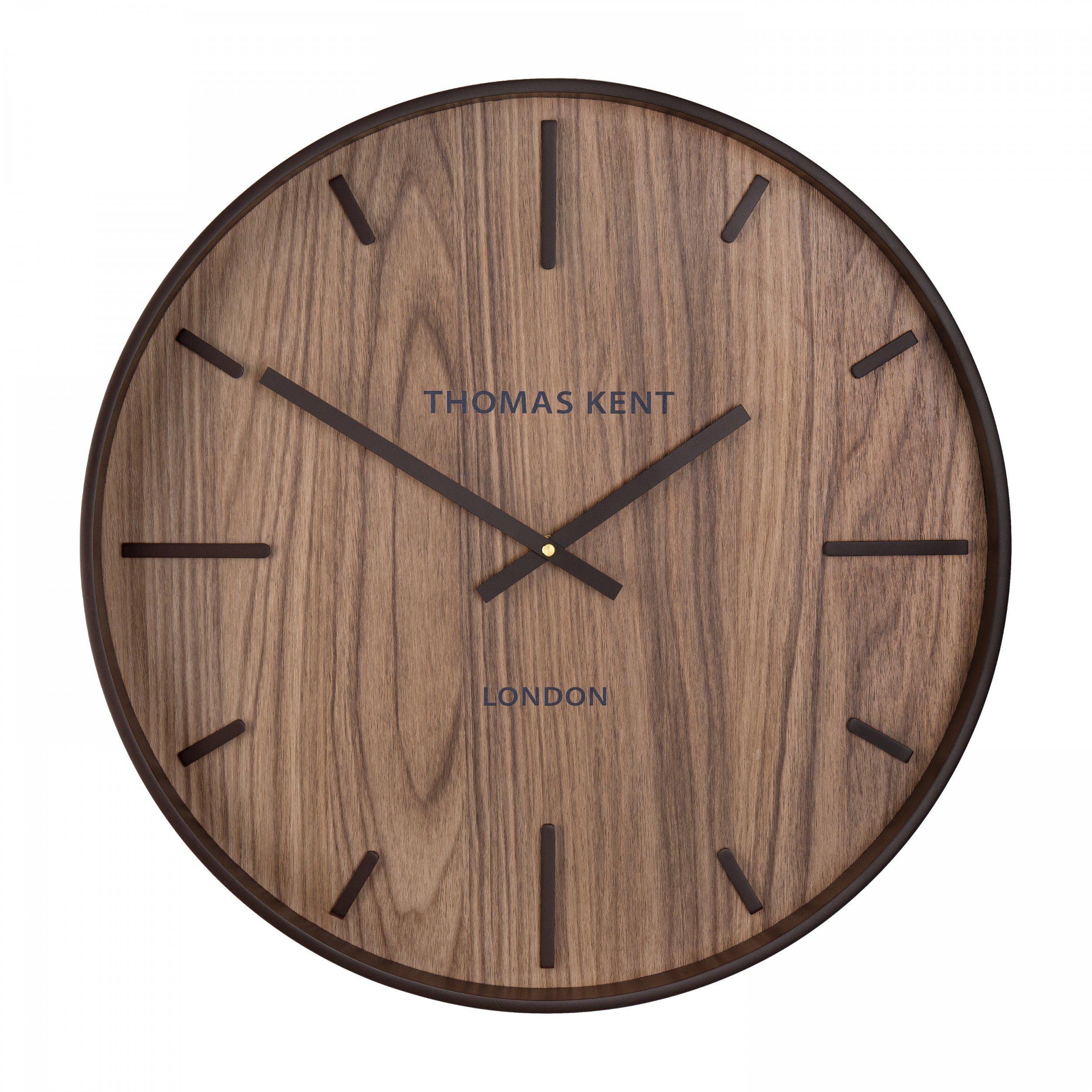 Thomas Kent 50cm Woodstock Wall Clock Elm-AMC20083-Beaumonde