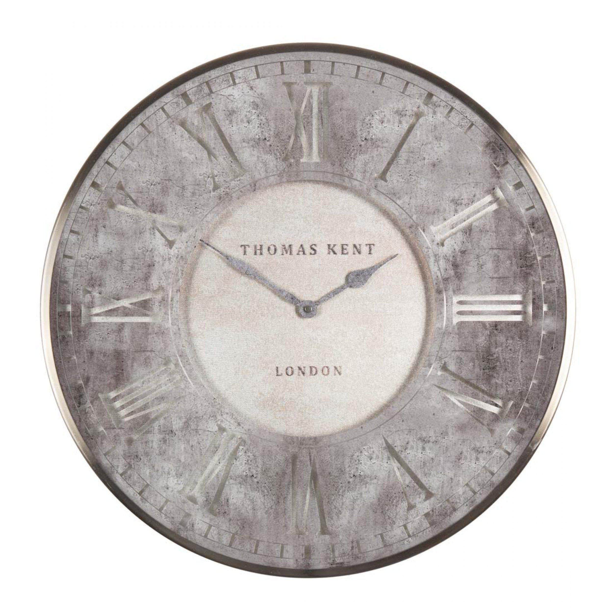 Thomas Kent 53cm Florentine Wall Clock Silvern-AMC21044-Beaumonde
