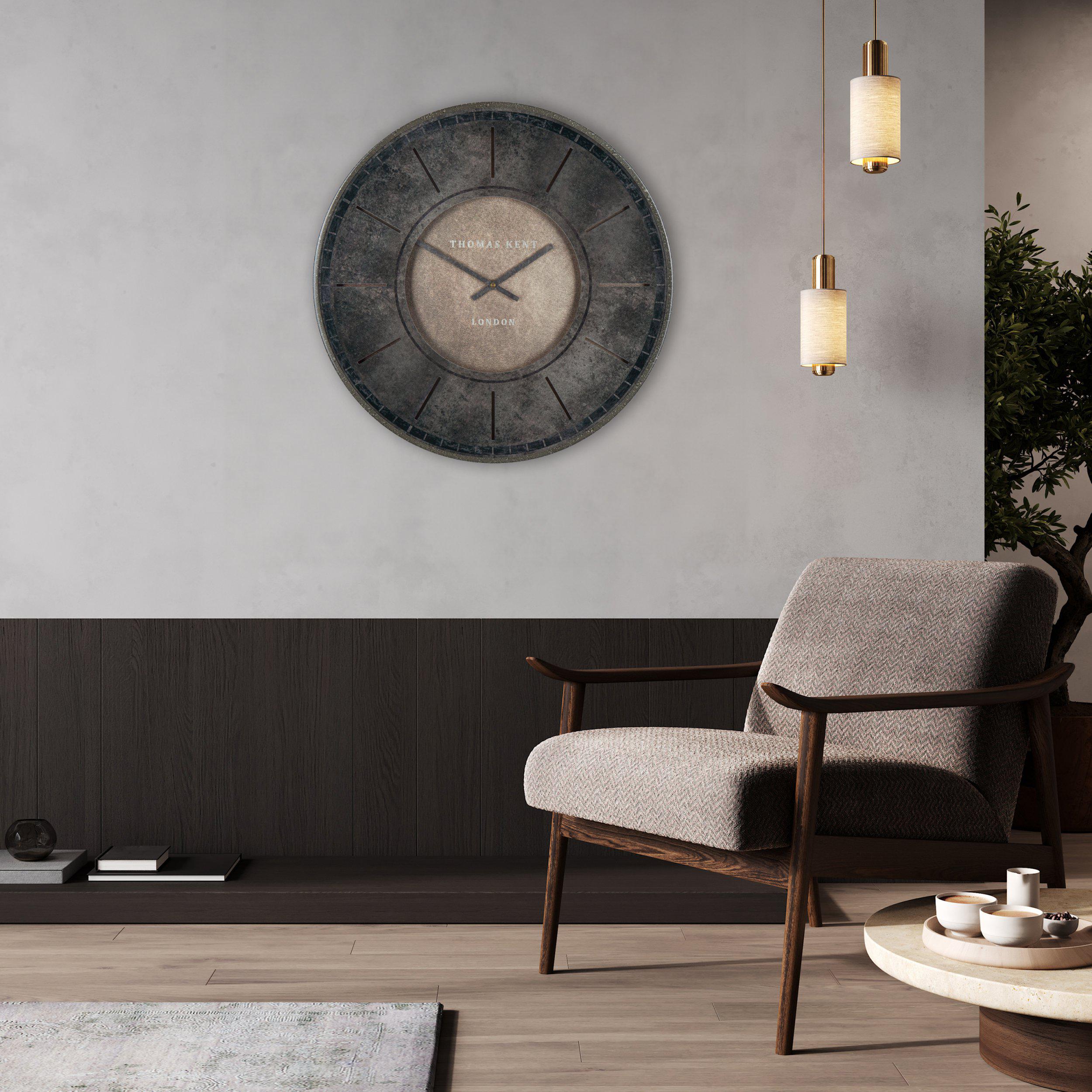 Thomas Kent 53cm Florentine Wall Clock Smoke-AMC21053-Beaumonde