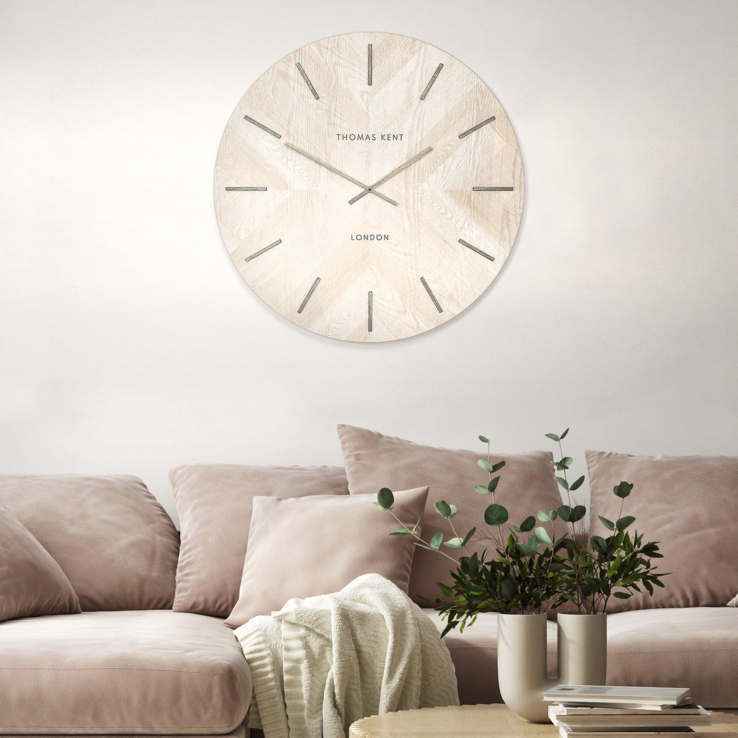 Thomas Kent 76cm Herringbone Wharf Wall Clock