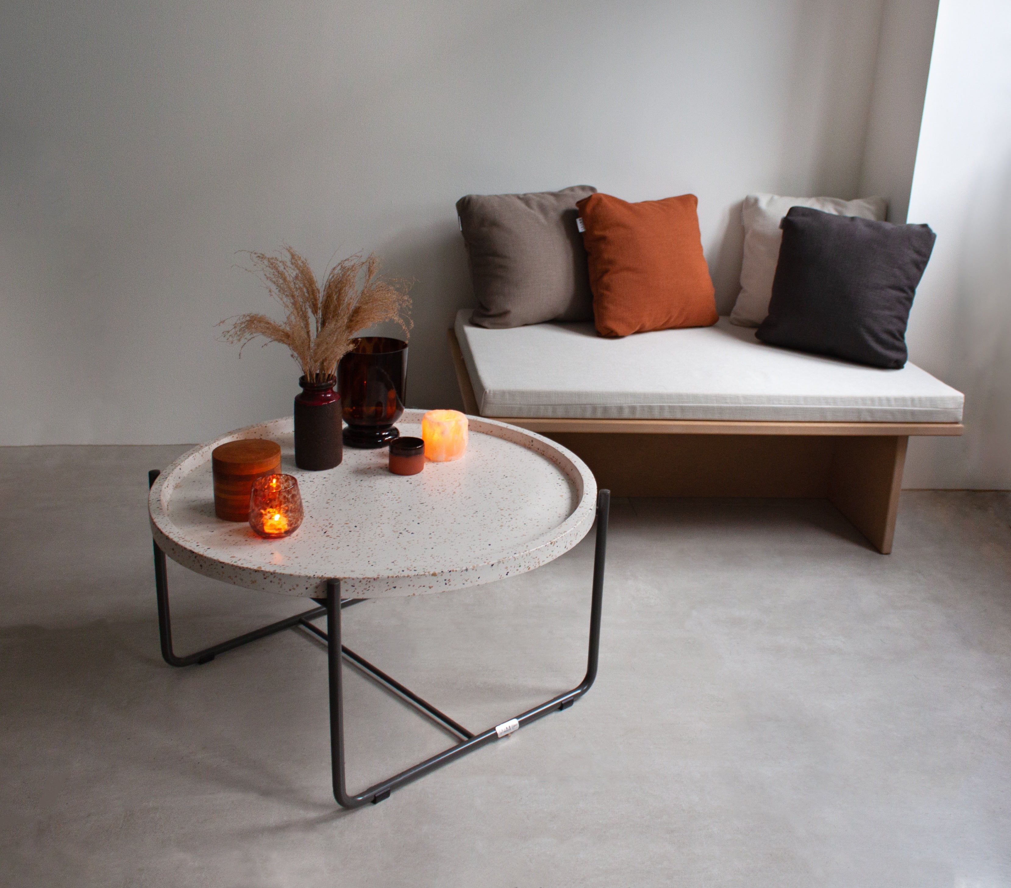 Trimm Copenhagen Big Terrazzo Coffee Table-Beaumonde