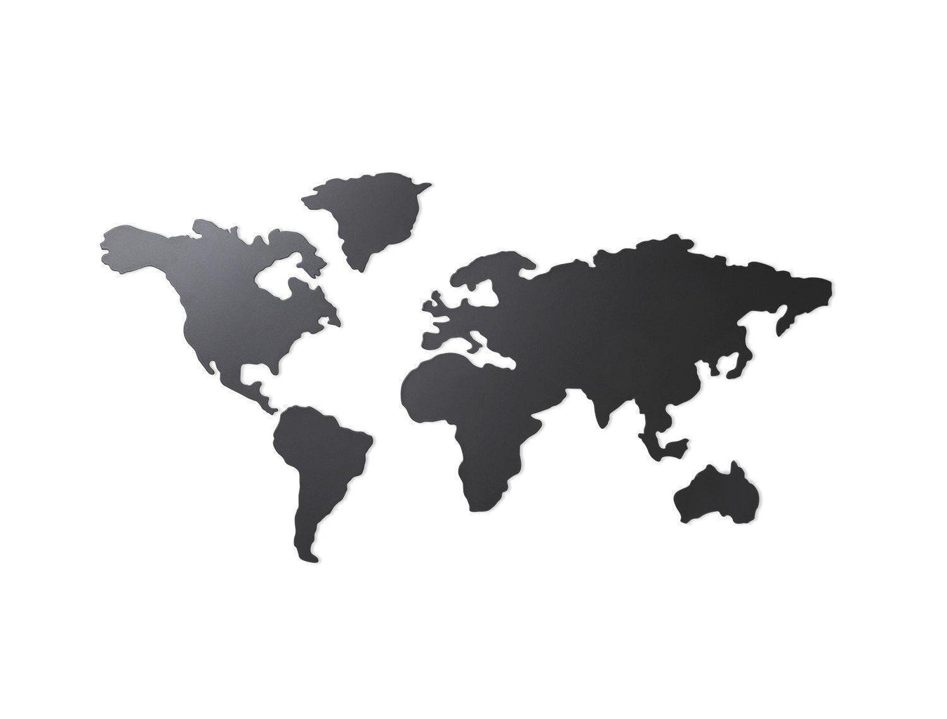 Umbra Mappit Titanium Wall Decor-Beaumonde