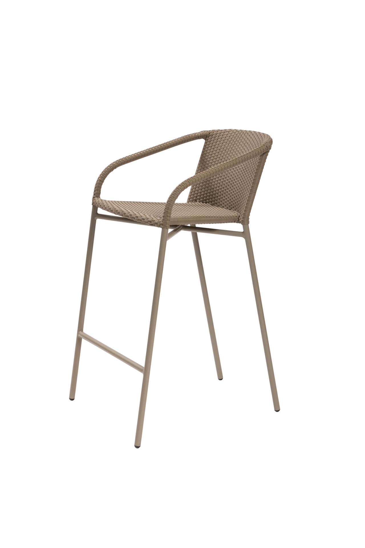 PR Home Valencia Outdoor Bar Stool With Arms