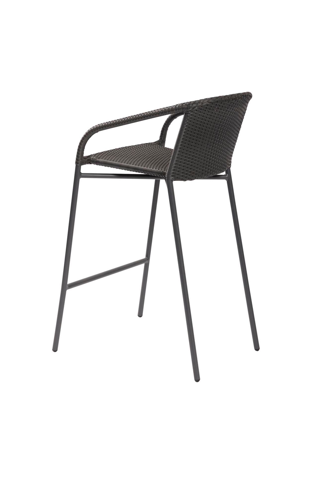 PR Home Valencia Outdoor Bar Stool With Arms
