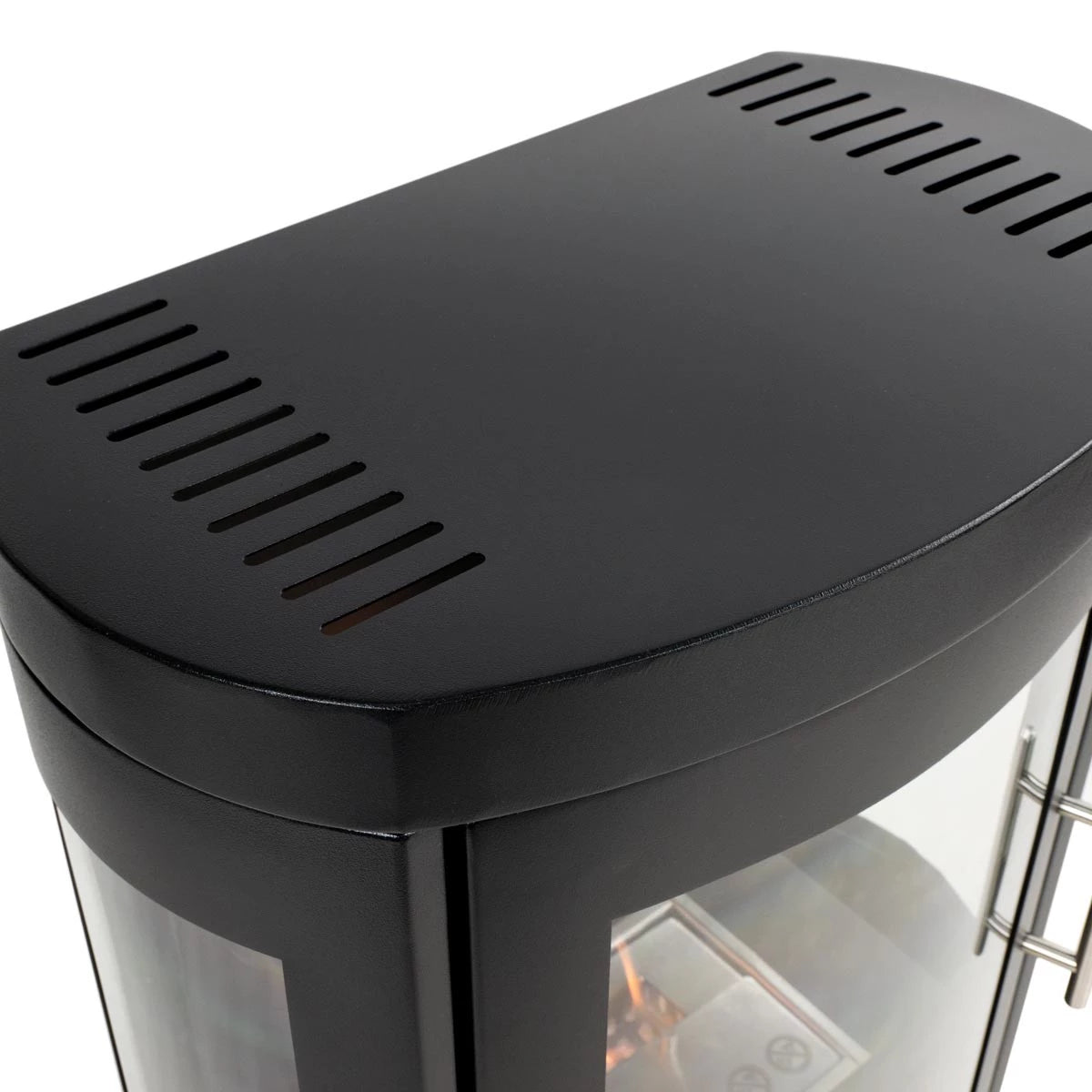 ScandiFlames Oregon Wall-Mounted Bioethanol Stove - Black