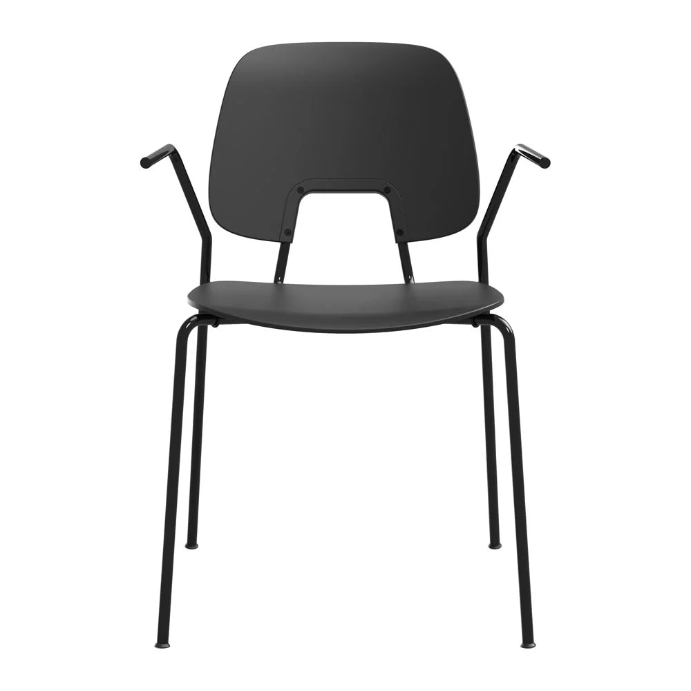 Wehlers R.U.M. Armrest Chair - Keyboard Black-Beaumonde