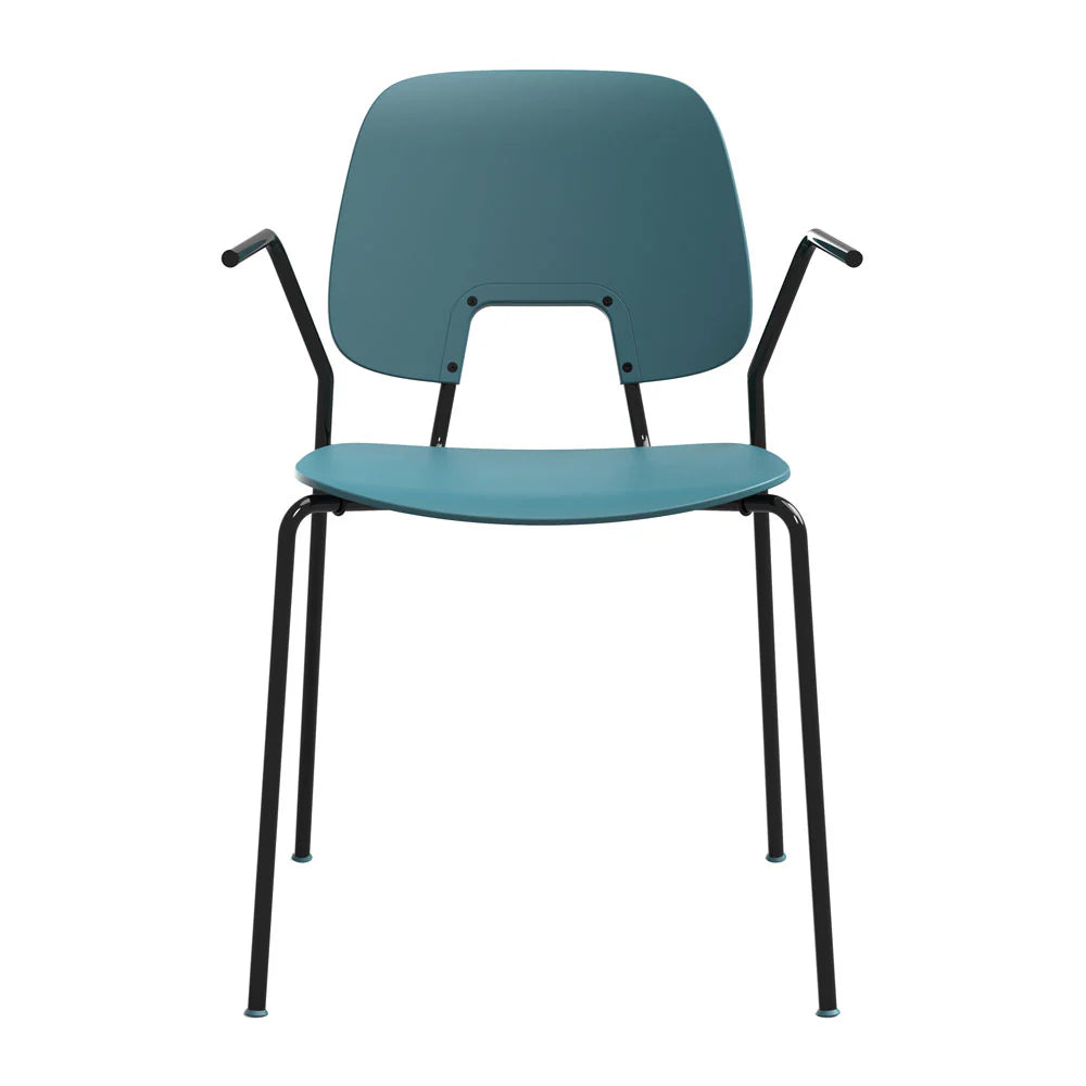 Wehlers R.U.M. Armrest Chair - Pharma Blue-Beaumonde