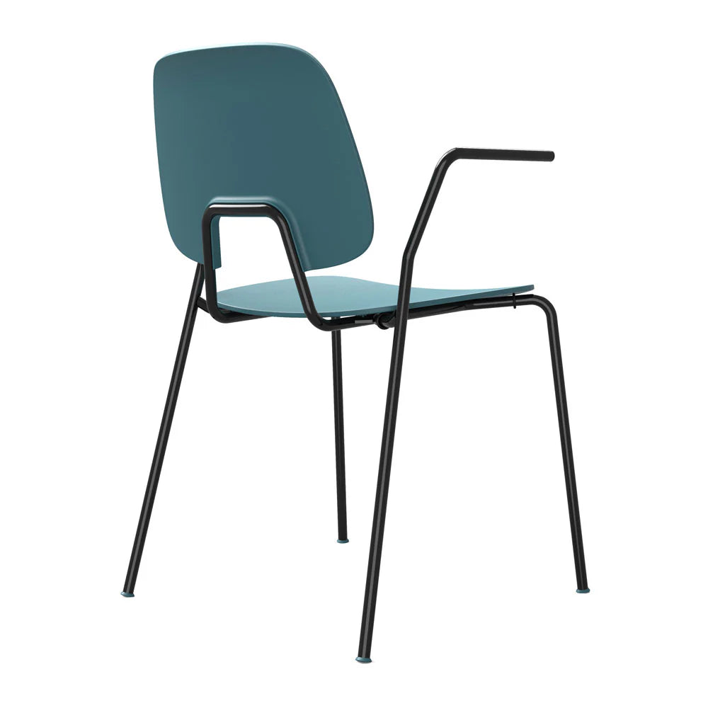 Wehlers R.U.M. Armrest Chair - Pharma Blue-Beaumonde