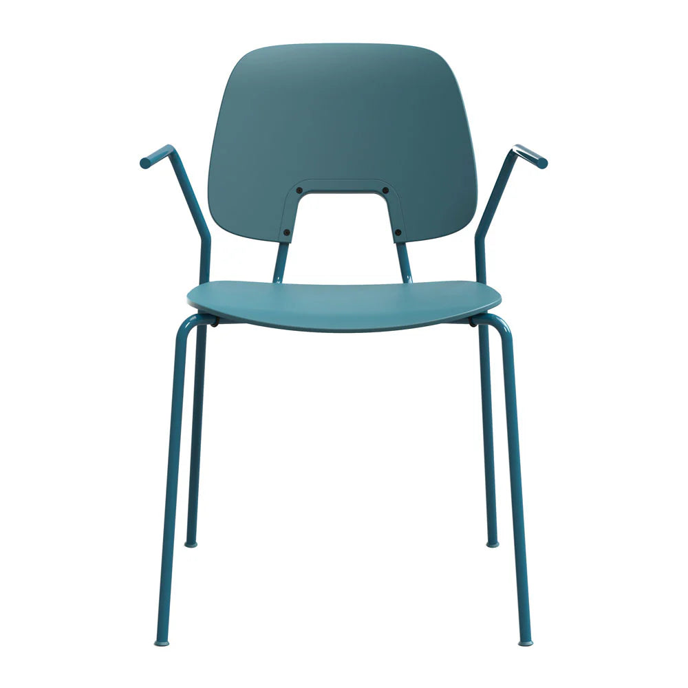 Wehlers R.U.M. Armrest Chair - Pharma Blue-Beaumonde