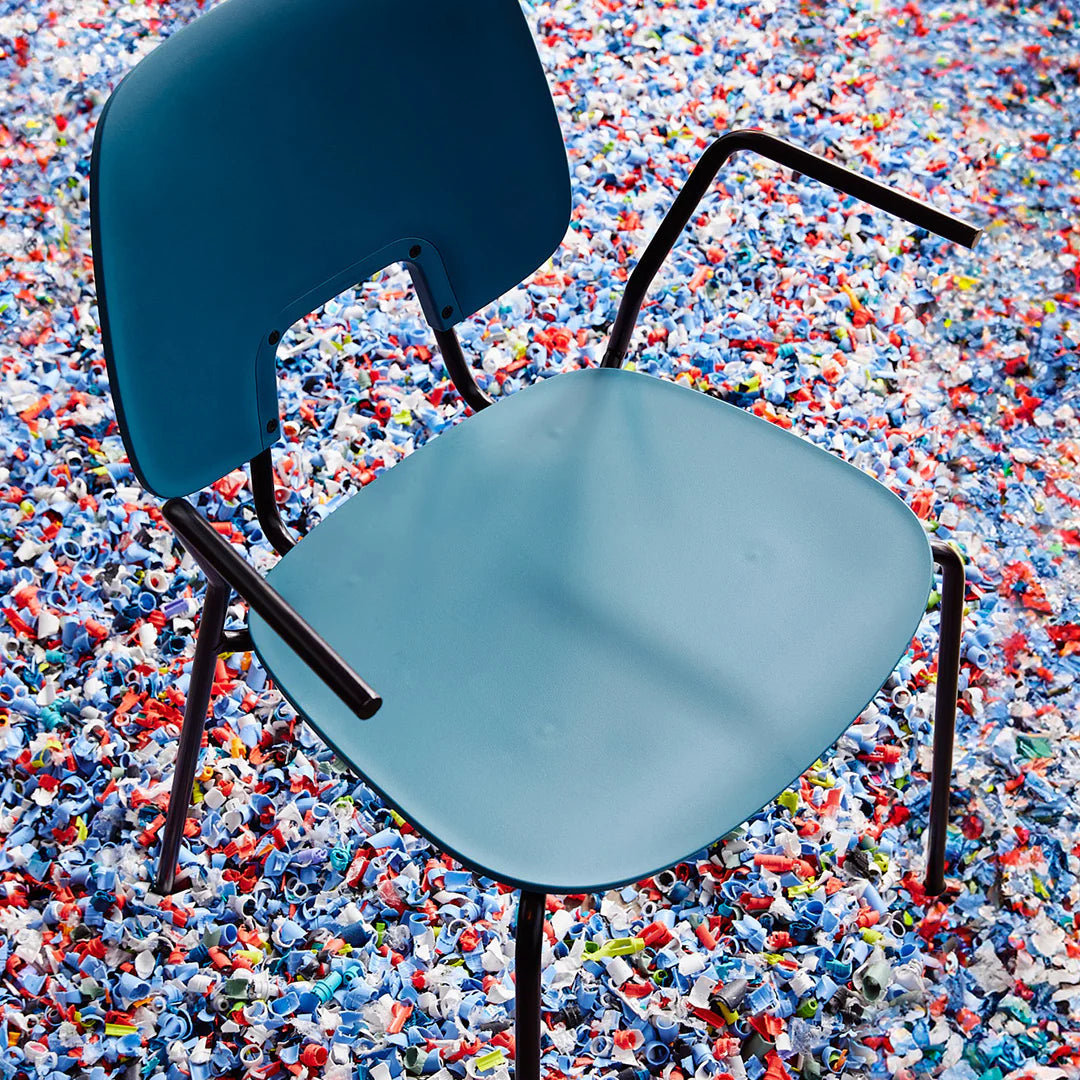 Wehlers R.U.M. Armrest Chair - Pharma Blue-Beaumonde