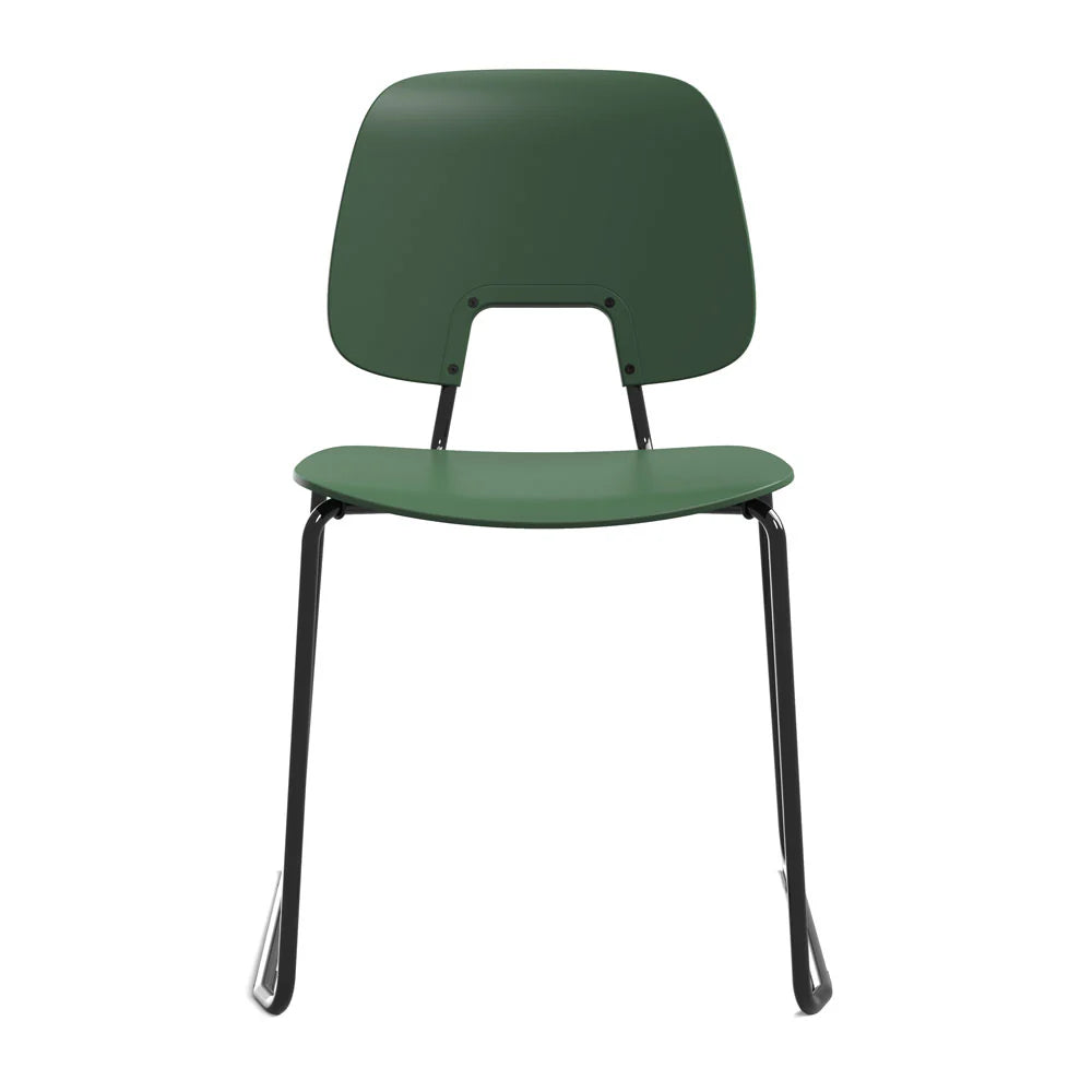 Wehlers R.U.M. Sledge Chair - Fisherman's Green-Beaumonde