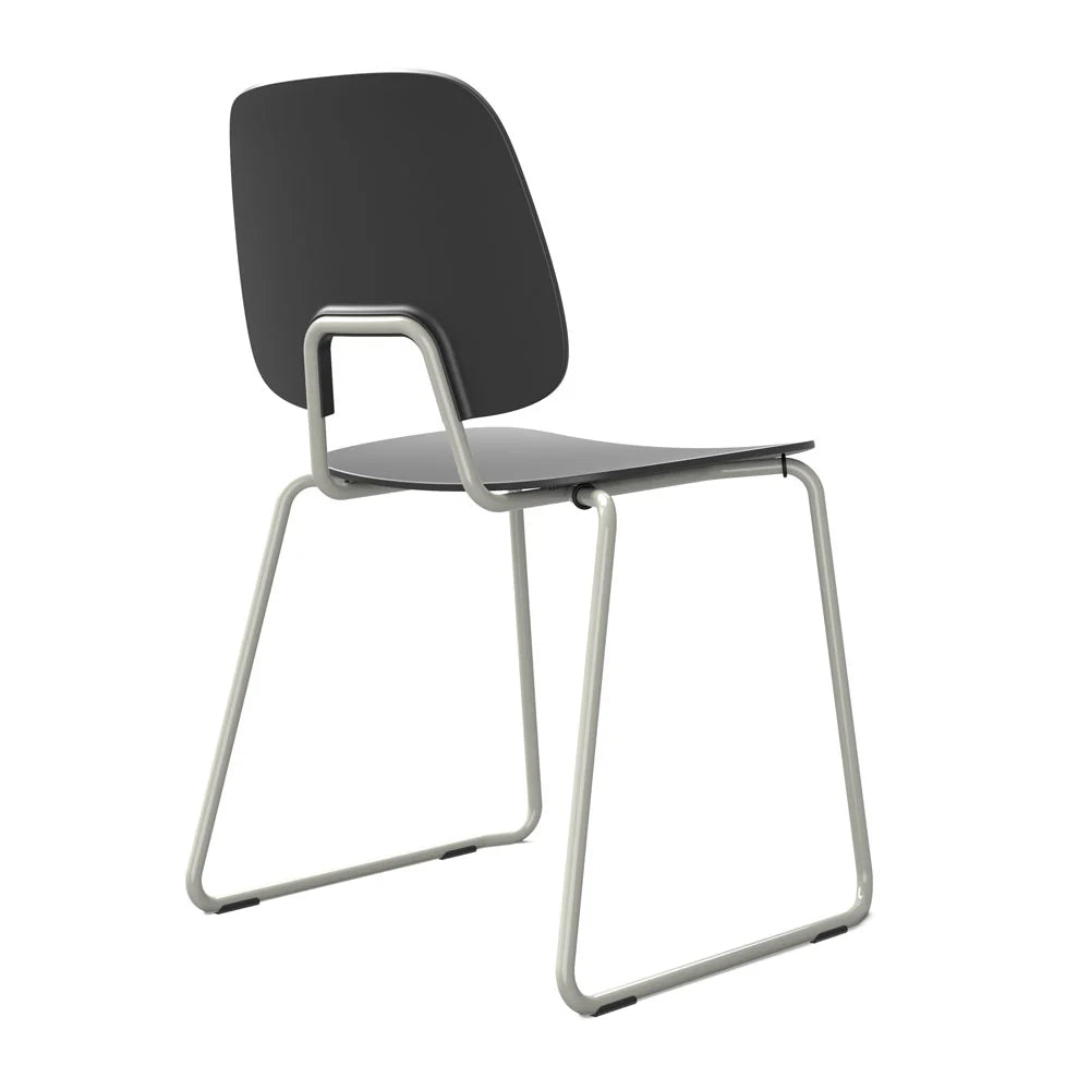 Wehlers R.U.M. Sledge Chair - Keyboard Black-Beaumonde
